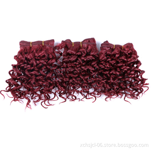 High Quality Jerry Curl Hair Weave For Braiding Virgin Hair Bundles for Women